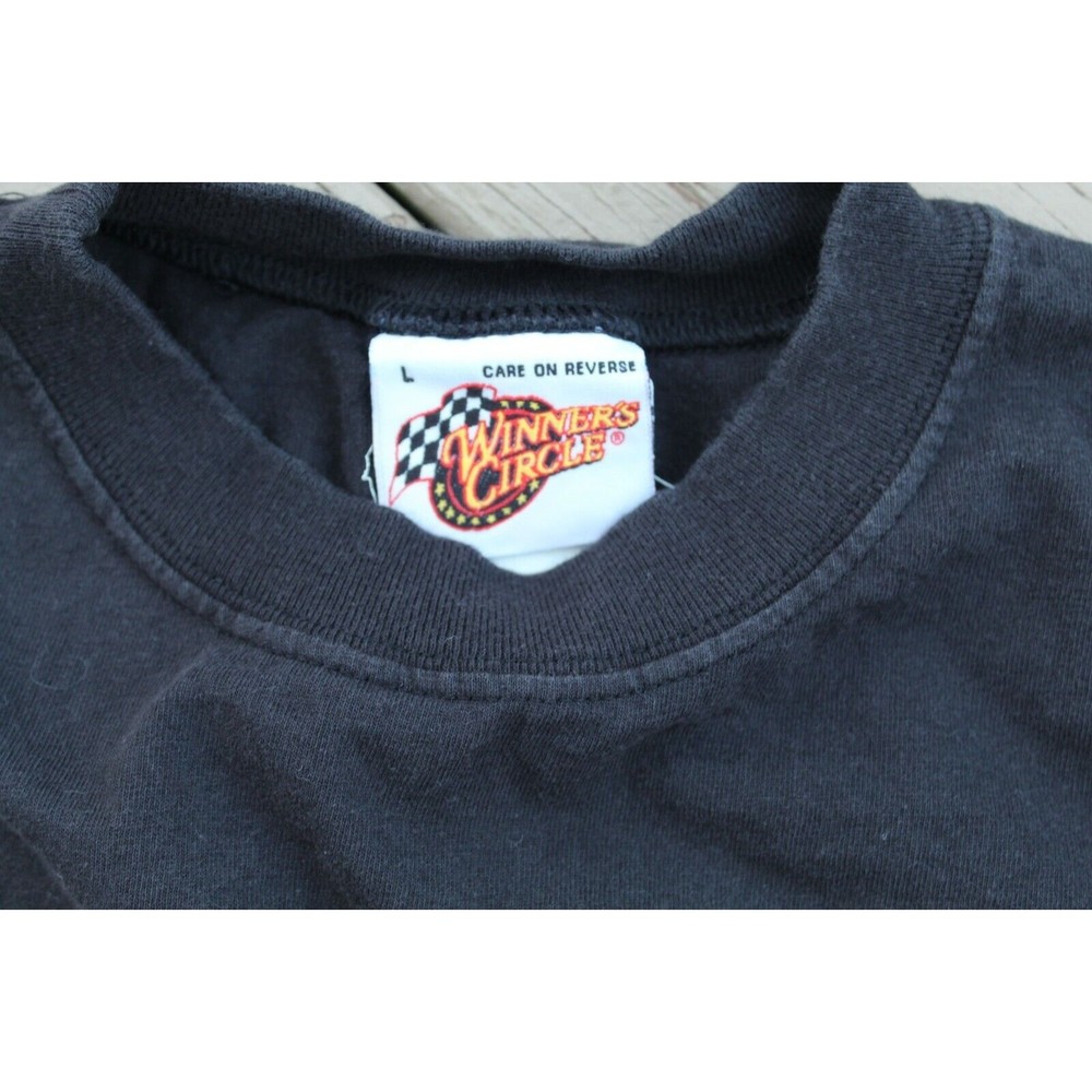 Dale Earnhardt LS T-Shirt L NASCAR WINNERS CIRCLE VINTAGE - Picture 2 of 3